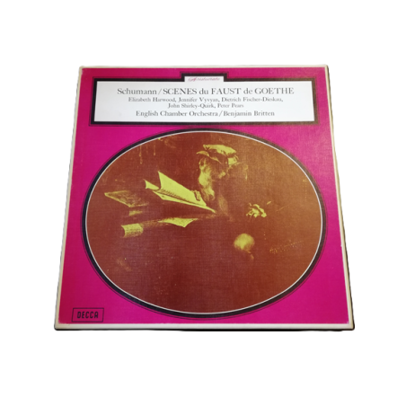 Schumann Vinule Box - Scene Faust - Set Decca 567-8 - Britten