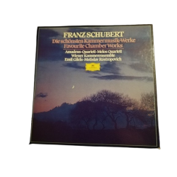 Vinyl Box Franz Schubert – Chamber Works – Rare DG Edition
