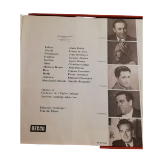 Lakmé - MADO ROBIN / LIBERO DE LUCA - DOX 3 VINYLS