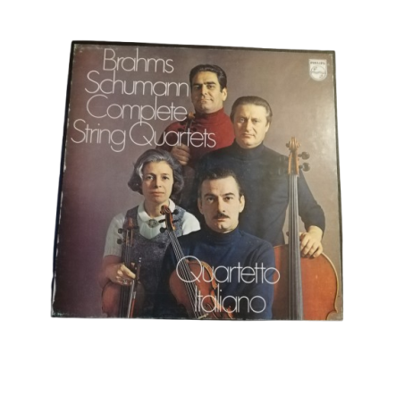 Brahms & Schumann Philips 3 LP Philips Box, quarti di corde completi
