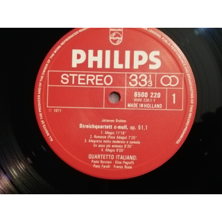 Brahms & Schumann Philips 3 LP PHILIPS BOX, COMPLETE CADRADORA