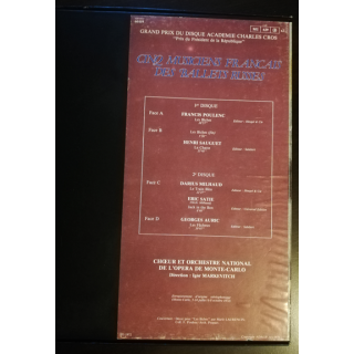 Cinco músicos franceses de ballets rusos - Festival clásico 2 LP