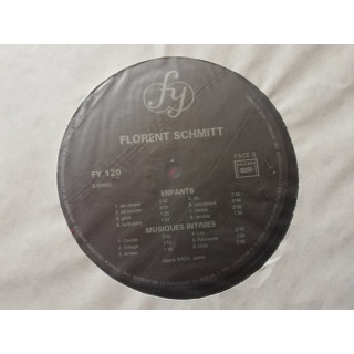Florent Schmitt | Música de piano | Alain Raës | Doble lp