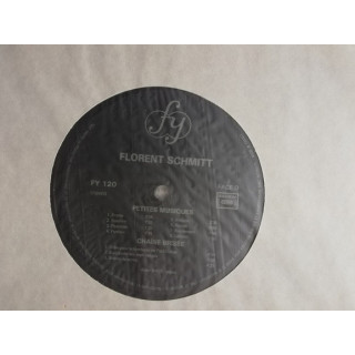 Florent Schmitt | Música de piano | Alain Raës | Doble lp