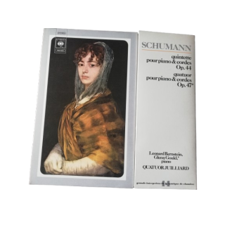 Schumann – Quintet & Piano Quartet – Gould / Bernstein – CBS LP