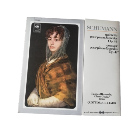 Schumann – Quintette & Quatuor pour piano – Gould / Bernstein – CBS LP