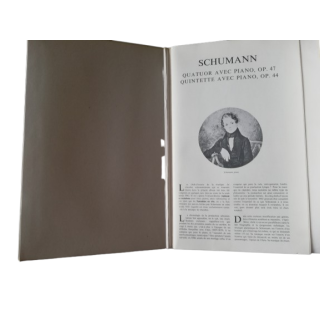 Schumann – Quintet & Piano Quartet – Gould / Bernstein – CBS LP
