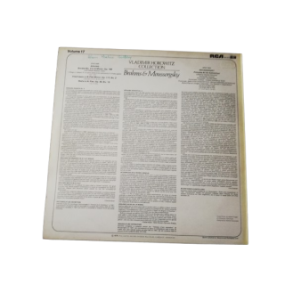Vladimir Horowitz - Brahms & Mousssgsky | RCA Victrola LP