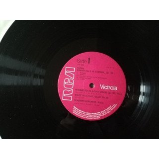 Vladimir Horowitz - Brahms & Moussorgsky | RCA VIMTROLA LP