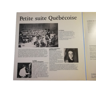 Québec Québécoise Suite - Marie Bernard | Québec chor vinyl