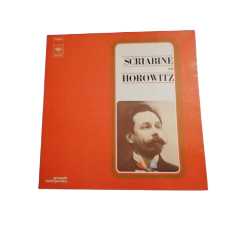 Scriabine by Horowitz – LP piano CBS Great Performers