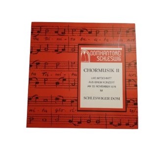 Domkantorei Schleswig – Chormusik II (LP rare, 1978, concert live)