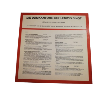 Domkantorei Sleeswig - Chormusik II (LP RARE, 1978, LIVE-concert)