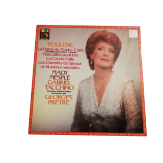 Poulenc - Die Dame von Monte-Carlo - LP EMI French Pressemage