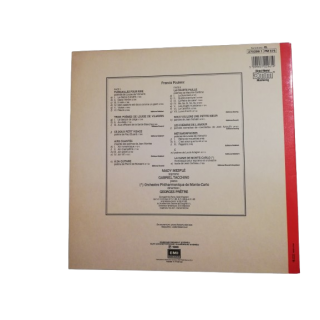 Poulenc - Die Dame von Monte-Carlo - LP EMI French Pressemage