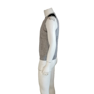 Balajo Archiv-Tank-Top-Mesh-Wollgrauer Chiné
