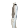 Balajo Archiv-Tank-Top-Mesh-Wollgrauer Chiné