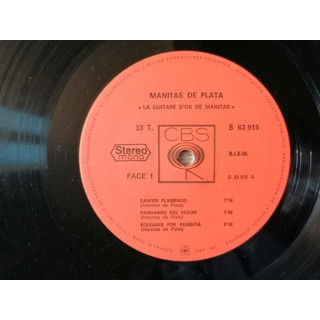 Manitas de Plata – The Golden Guitar (33T CBS)