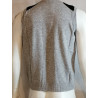 Balajo Archive Débardeur Maille Laine Gris Chiné