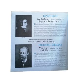 Liszt & Smetana - Karajan, Berliner Philharmoniker - Zeldzaam vinyl