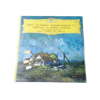 Liszt & Smetana - Karajan, Berliner Philharmoniker - Zeldzaam vinyl