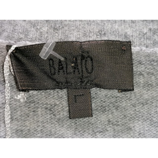 Balajo Archive Débardeur Maille Laine Gris Chiné