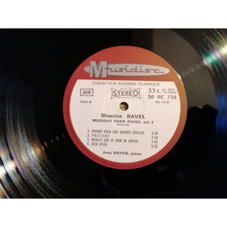 Maurice Ravel - Musica per Piano Vol. 2 - Jean Doyen (musidisc)