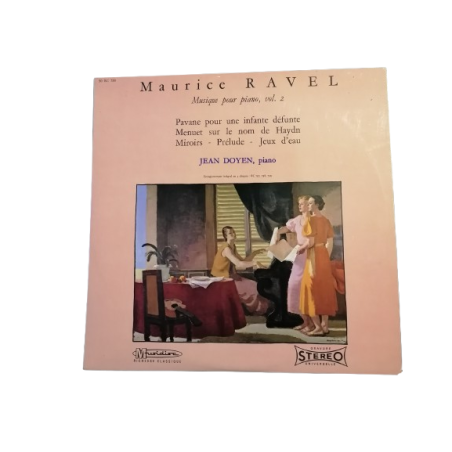 Maurice Ravel – Music for piano Vol. 2 – Jean Dean (Musidisc)