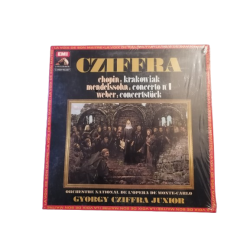 Vinyl Cziffra JR - Chopin • Mendelssohn • Weber - emi selten