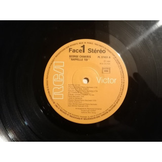 George Chakiris - Erinnern Sie sich (Vinyl RCA Frankreich, 1980)