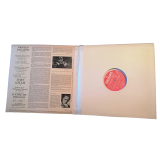 Paganini - vioolconcerto's # 1 & 2 - Ivry Gitlis - Philips 6504 019
