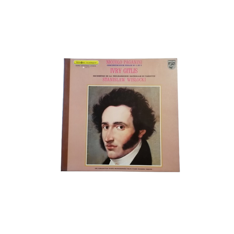Paganini - Violin Concertos # 1 e 2 - Ivry Gitlis - Philips 6504 019