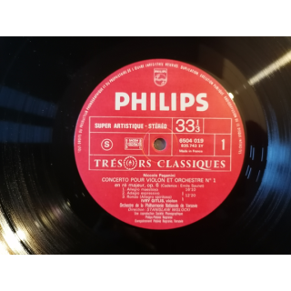 Paganini - Violin Concertos # 1 e 2 - Ivry Gitlis - Philips 6504 019