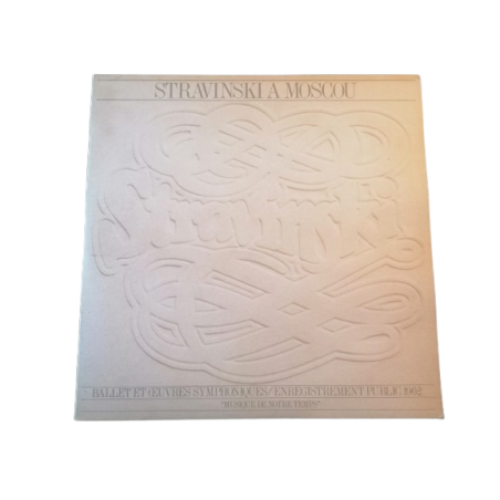 Stravinski en Moscú - Vinilo doble clásico (estado perfecto)