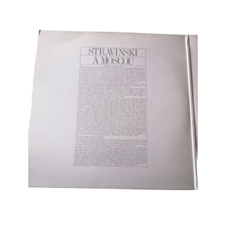 Stravinski à Moscou – Double Vinyle Classique (État Parfait)