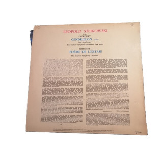 Prokofiev & Scriabine - Stokowski dirige concertos salão LP Original