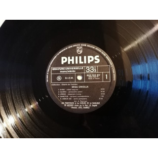 Misa Criolla - Ariel Ramírez - Philips Original France LP