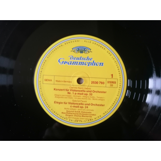 Vinyl English Grammophon Heinrich Schiff, Cello-Konzerte