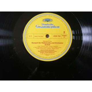 Vinyl Deutsche Grammophon Heinrich Schiff, Concertos de violonchelo