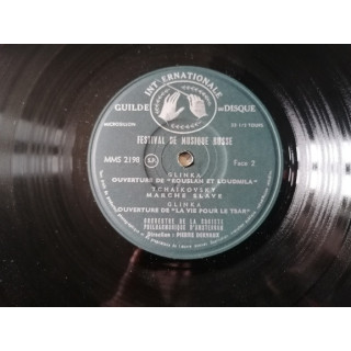 Russisch muziekfestival | Tchaikovsky, Glinka, Borodine LP origineel