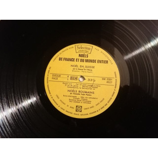 Natal da França e do mundo | Disk 4 | Vinil de digeros LP do leitor