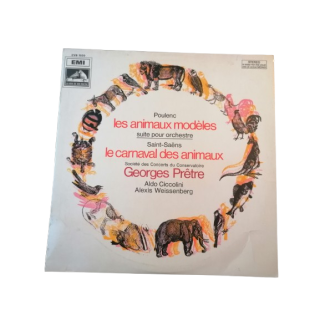 Saint-saëns & Poulenc - het carnaval van dieren en dieren EMI-modellen
