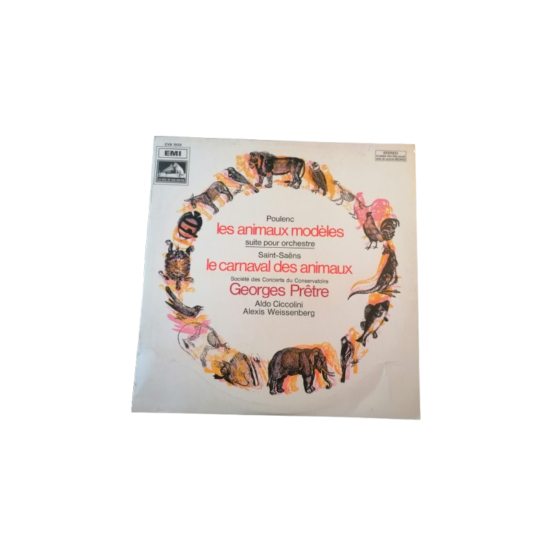Saint-Saëns & Poulenc - El carnaval de animales y animales modelos EMI