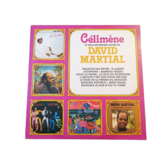 David Martial | Célimène e todos os grandes succes | Vinil LP CBS, 1981