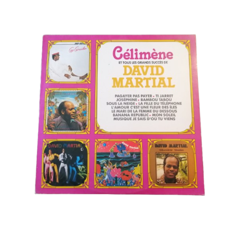 David Martial | Célimène y todos los grandes éxitos | Vinyl lp cbs, 1981