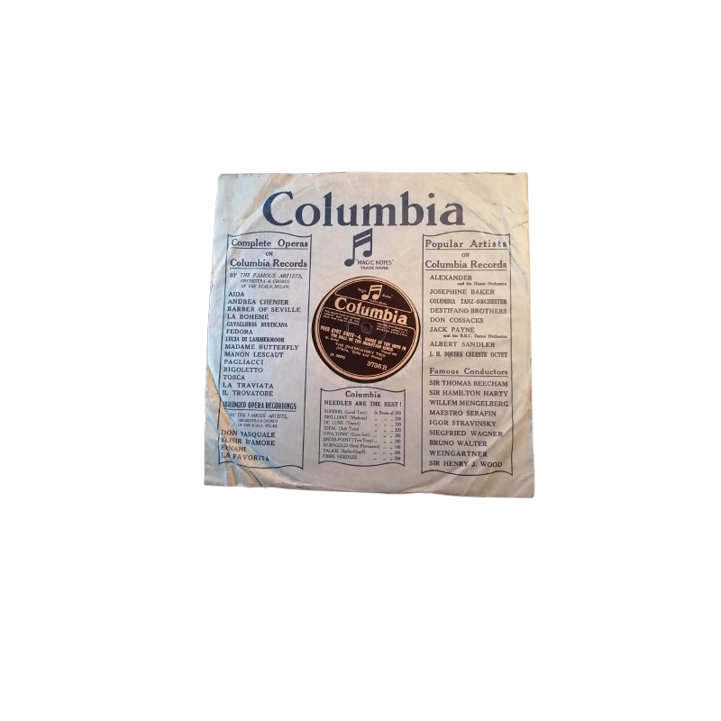 Columbia 78 Tours - Grieg Peer Gynt - Cherniavsky Trio (1920S)