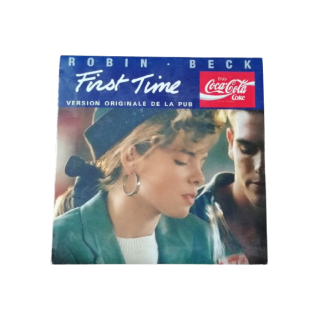 Robin Beck | La primera vez 45t Pub Original Coca-Cola 1988 | Mercurio