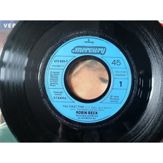 Robin Beck | La primera vez 45t Pub Original Coca-Cola 1988 | Mercurio