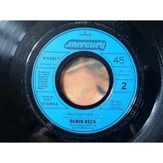 Robin Beck | La primera vez 45t Pub Original Coca-Cola 1988 | Mercurio