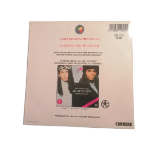Milli Vanilli - Mädchen, ich werde dich vermissen | 45t Carrere 1989